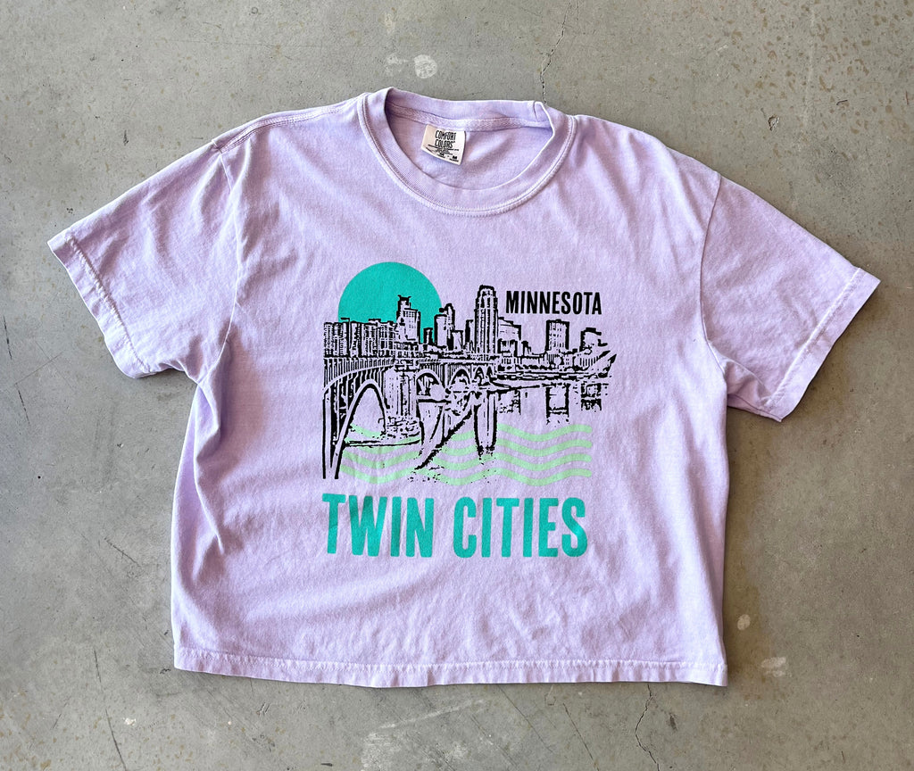 Twin Cities Boxy Tee - Summer Edition
