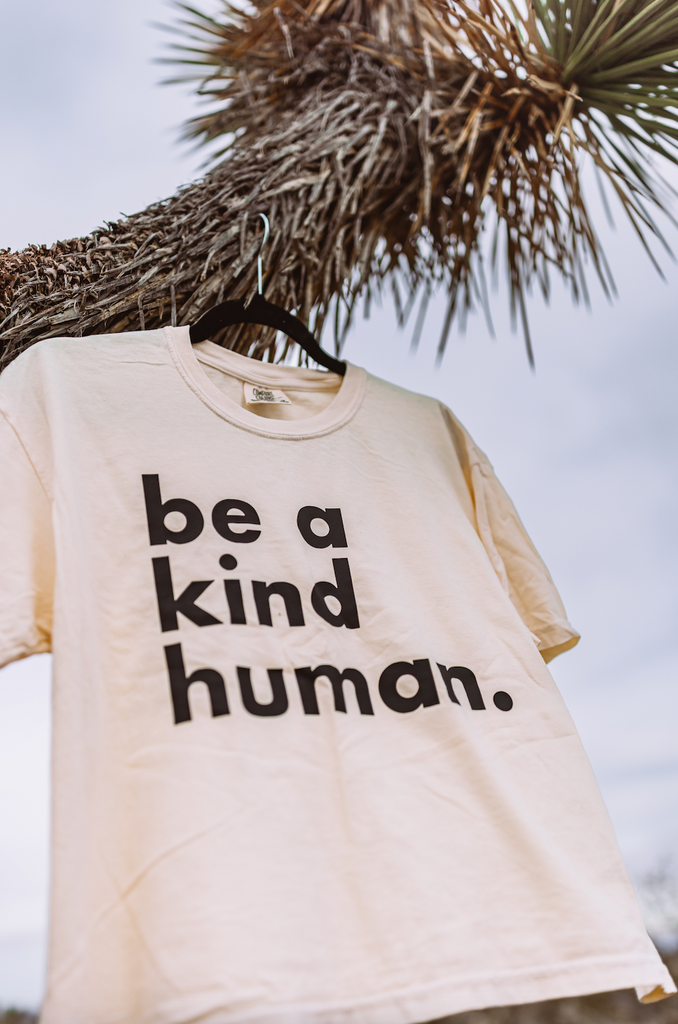 Be a Kind Human Boxy Tee