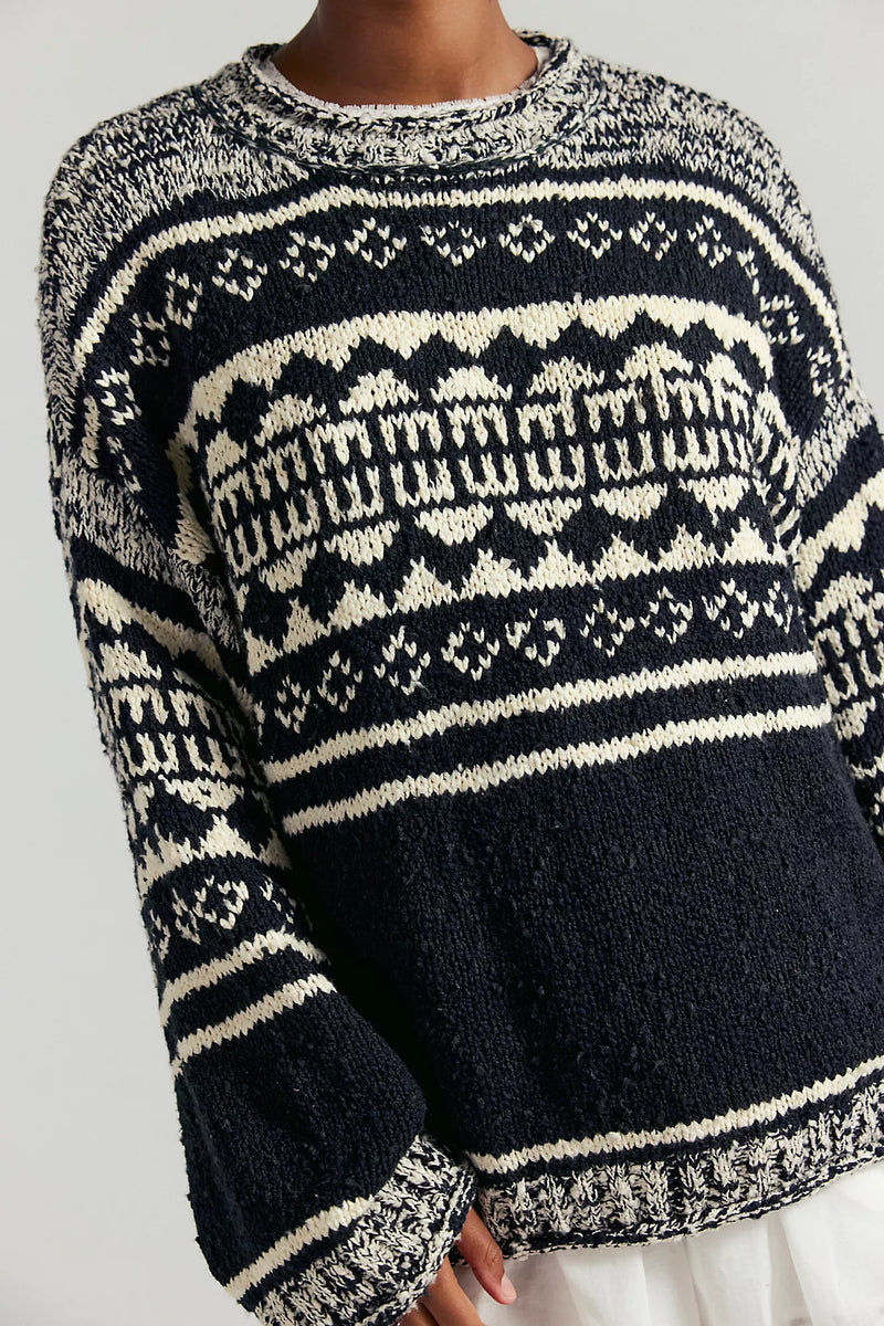 Free People Dani Pattern Sweater main image 1
