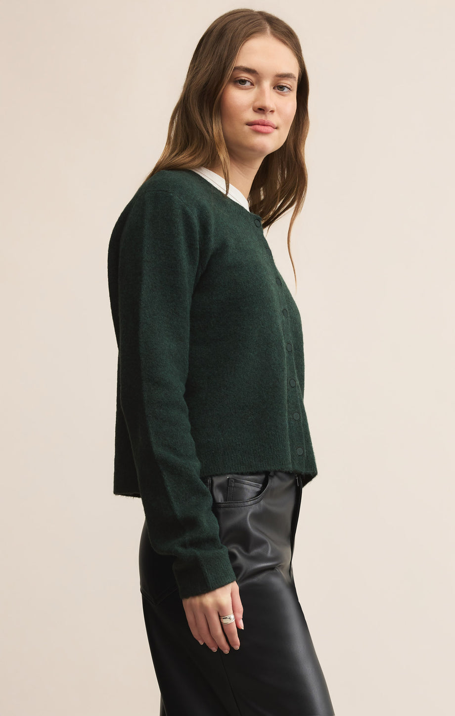 Z Supply Medina Cardigan // Garland Green – Jenny in the City