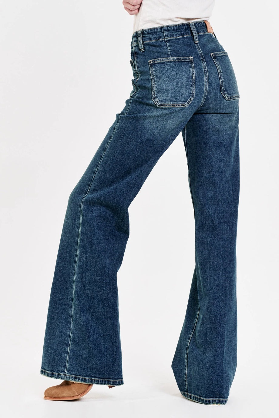 James High Rise Wide Leg Denim // Catalina – Jenny in the City