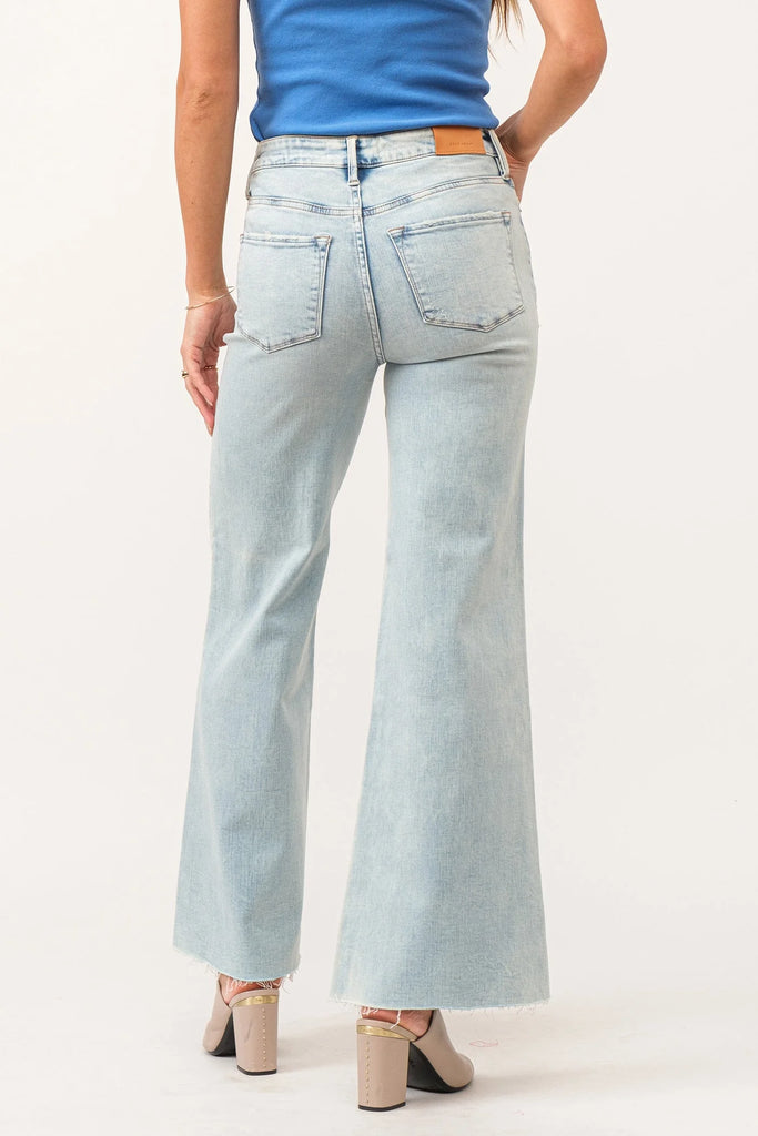 Fiona High Rise Wide Leg Denim - Tolleson