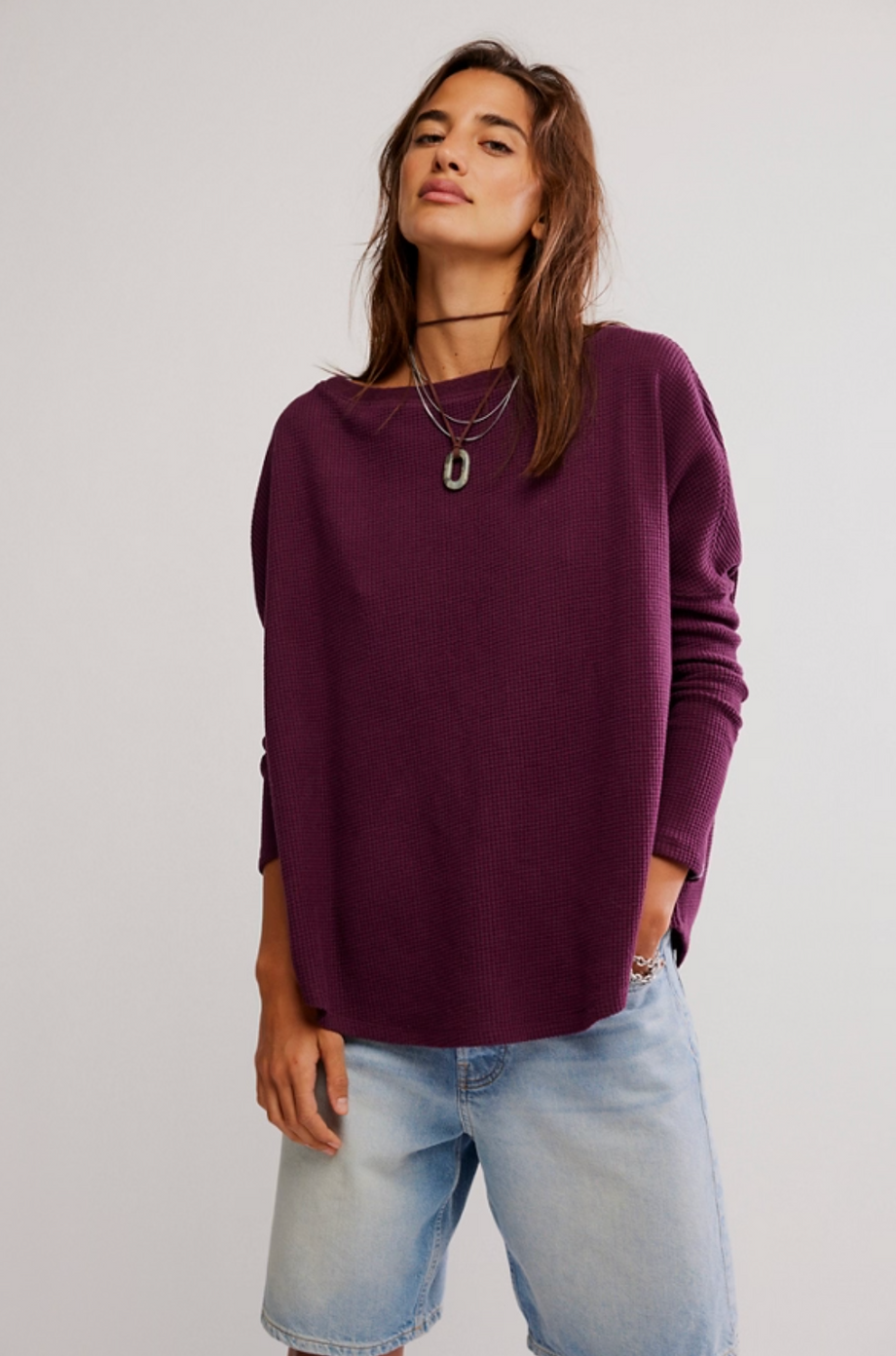 (取寄) フリーピープル レディース ラテ ブルース サーマル ソリッド Free People women Latte Blues Thermal Solid Chocolate Grape Free People Latte Blues Thermal // Chocolate Grape – Jenny in the City