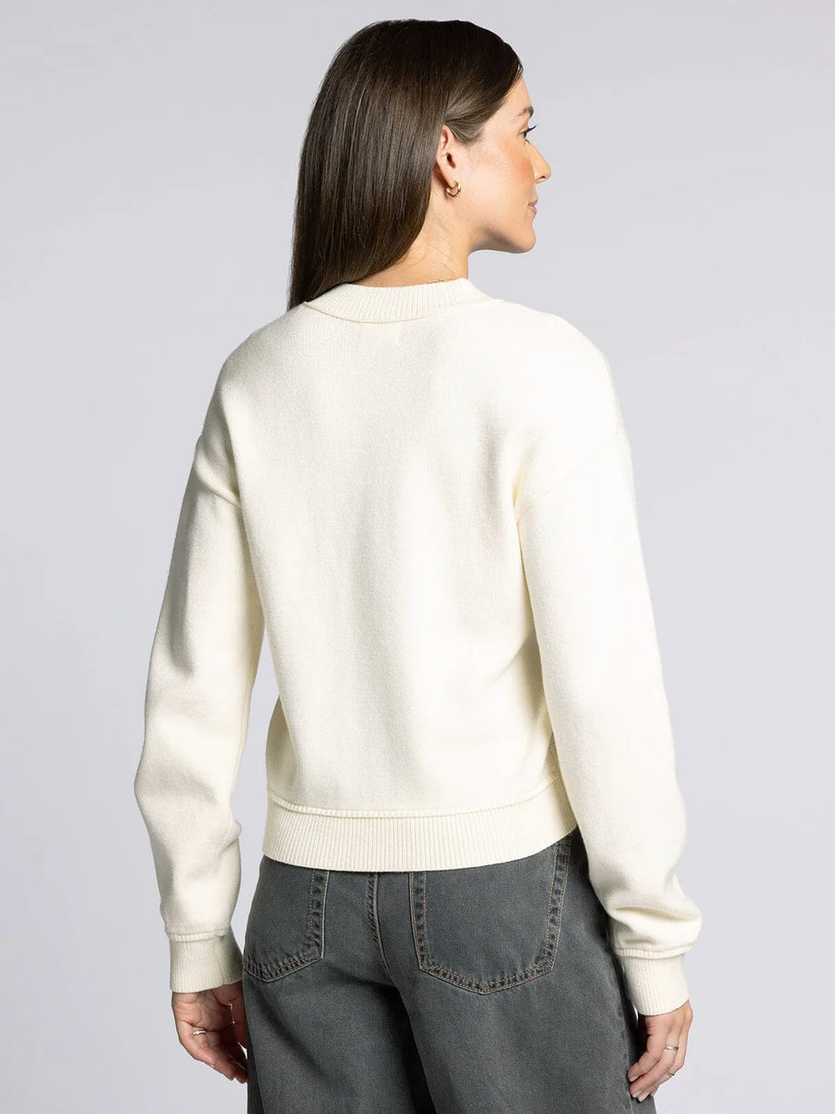 Eliza Cardigan // Ivory – Jenny in the City