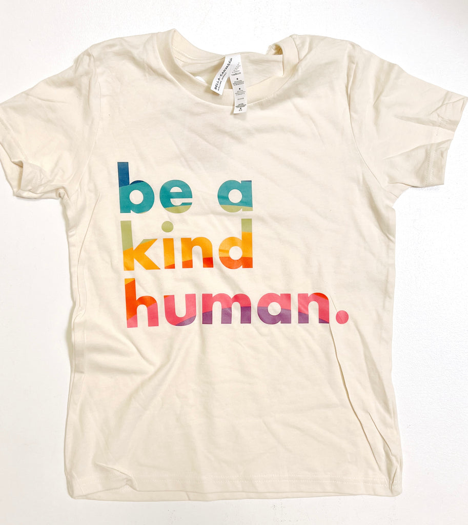 Be a Kind Human Rainbow Kids 