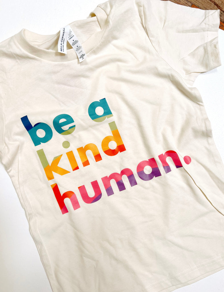 Be a Kind Human Kids Apparel 