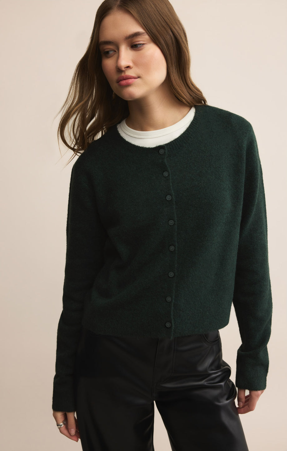 Z Supply Medina Cardigan // Garland Green – Jenny in the City