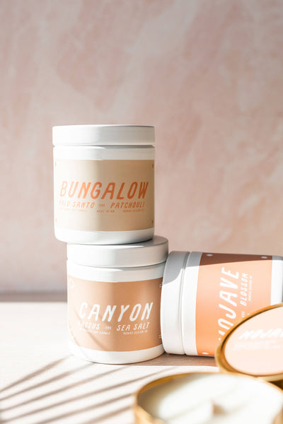 Bungalow Candle // The Desert Collection