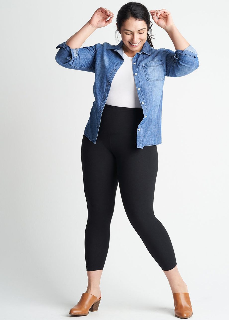 Gloria Skimmer Cotton Stretch Shaping Legging // Yummie – Jenny in the City